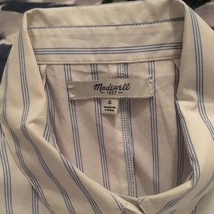 Madewell button down tank, 2016. Peekaboo back!