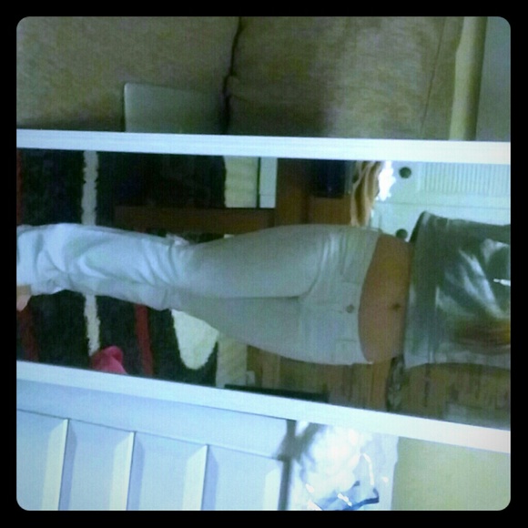 White Denim Jeans - Picture 1 of 4