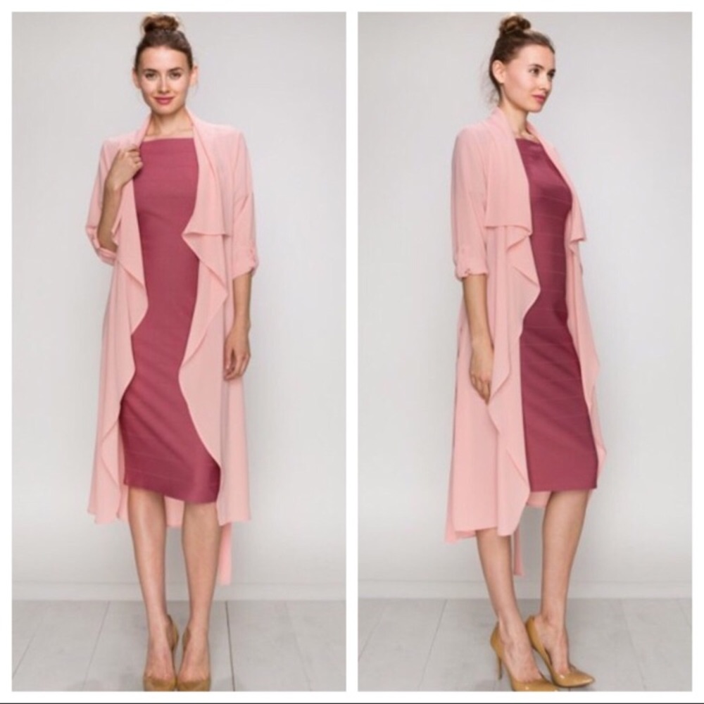 Last one! ๐ Sarah sorbet mauve cardigan! - Picture 2 of 3