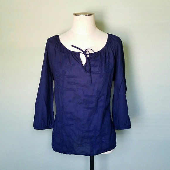 Old Navy Tops - Old Navy Peasant Blouse