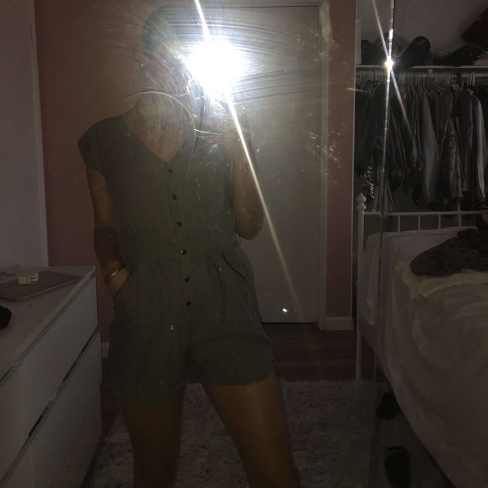 Green romper