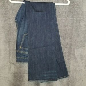 Denim boot cut jeans