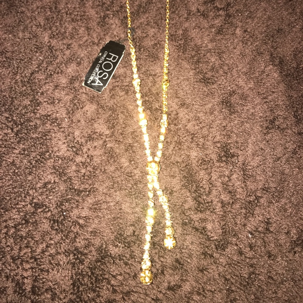 Crystal necklace. NWT