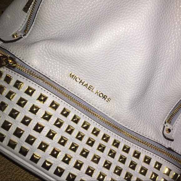 Light Blue Micheal Kors Backpack