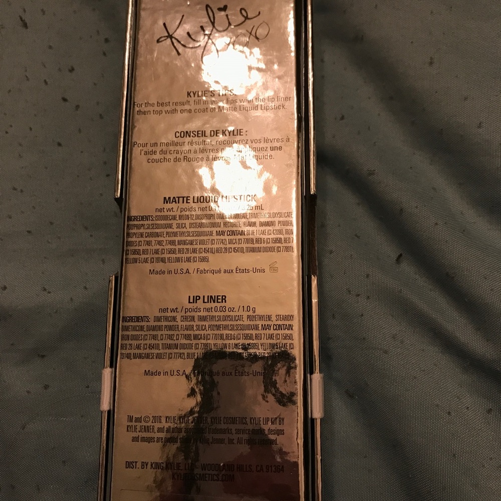 NEW Kylie Cosmetics Holiday LipKit Vixen - Picture 2 of 3