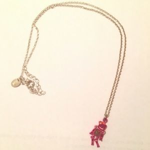 robot necklace from Claires. No longer sold.