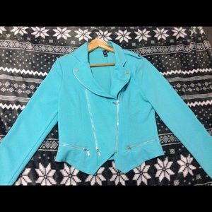 Blue Windsor moto jacket size XL