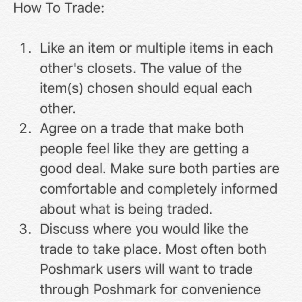 HOW TO TRADE