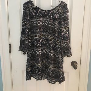 3/4 sleeve dress