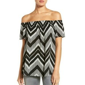 Bobeau off the shoulder Top