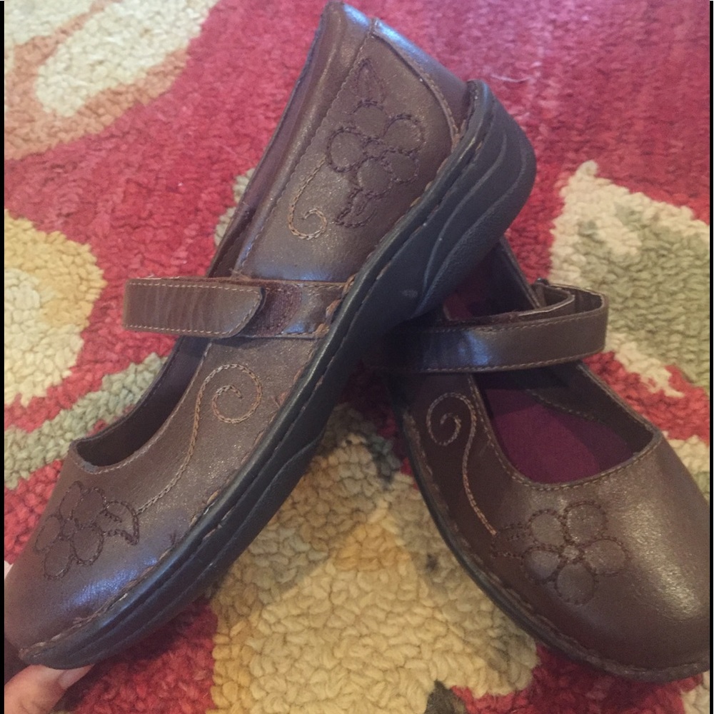 SALE Born Girls Leather Mary Janes Size 3