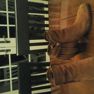 Dolce Vita fringe booties