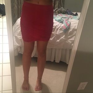 Free People Layered bodycon skirt