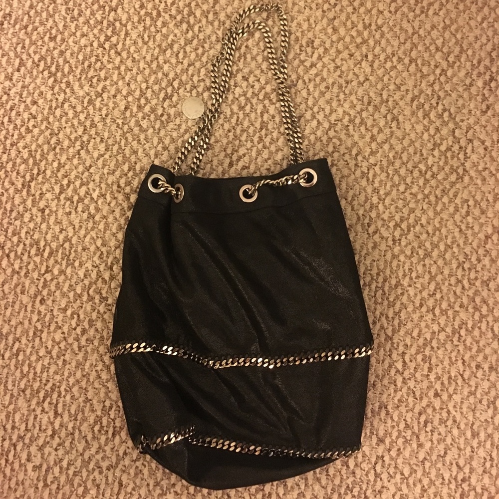 Stella McCartney large black purse for sale