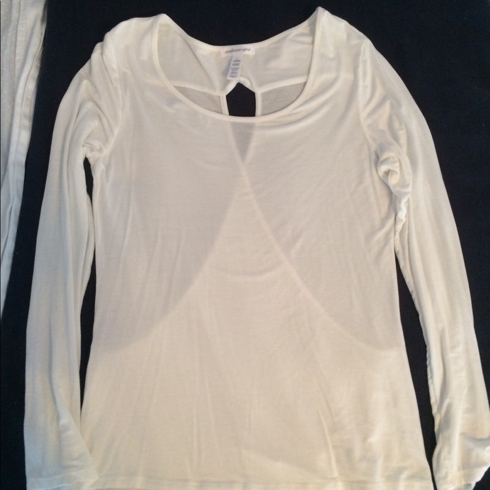 White long sleeve shirt