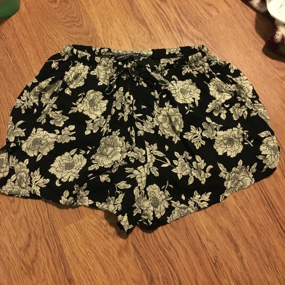 Brandy Melville Floral Shorts