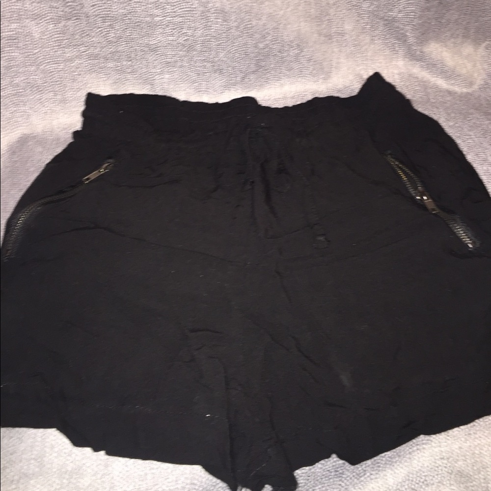 Black dressy shorts