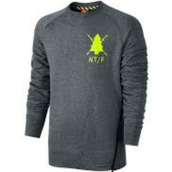 Nike Other - NWOT Nike NTF Track And Field Mens Crew Pullover