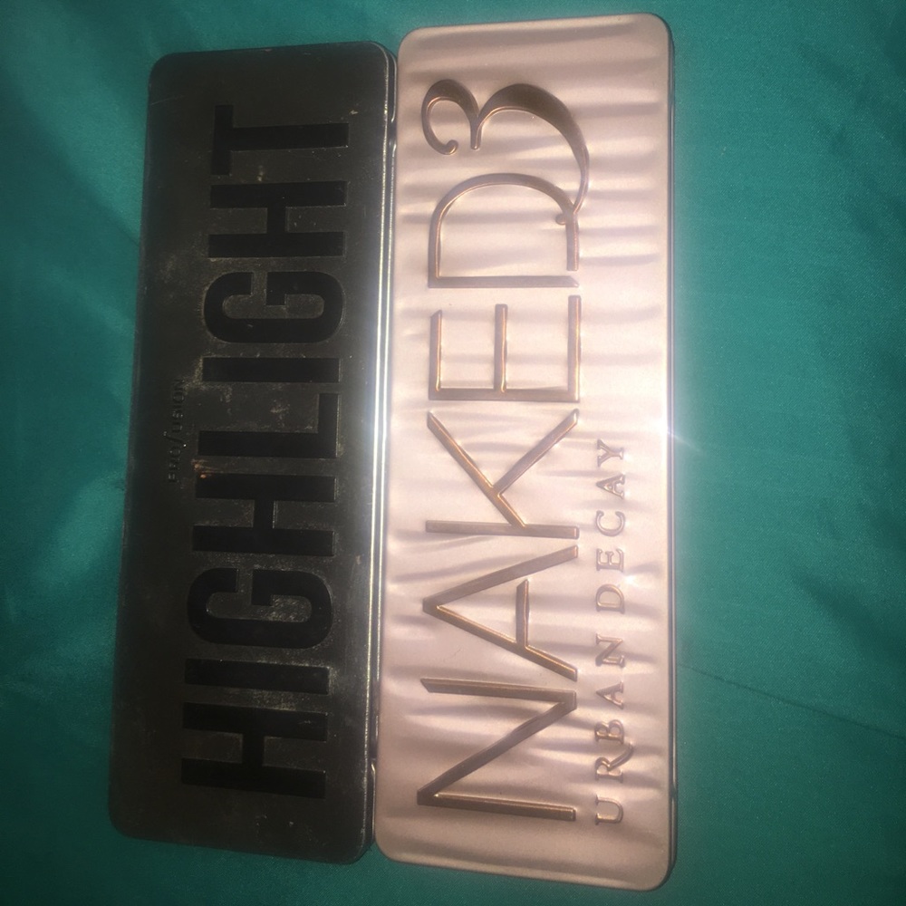 Naked 3 pallet + pro fusion highlight (BF)