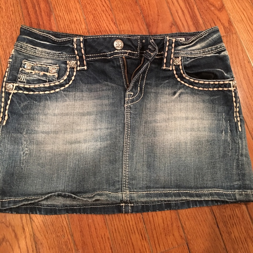 Miss Me denim skirt