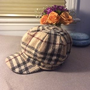 Burberry cap for women.