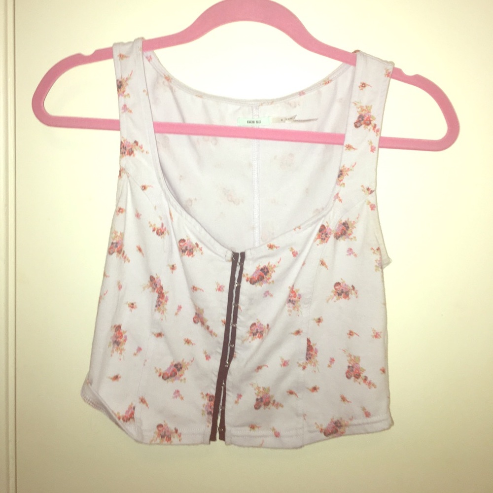 Floral tank top