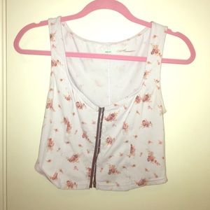 Floral tank top