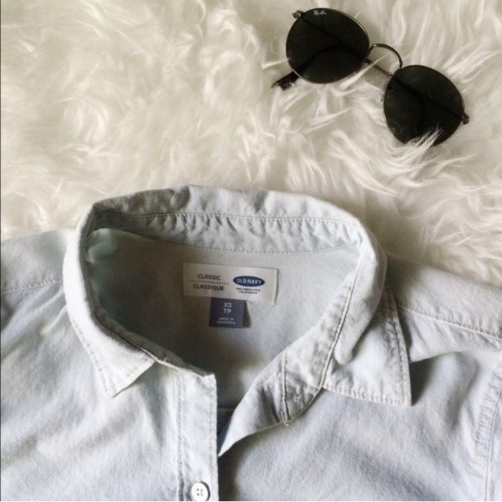 Button down collared shirt