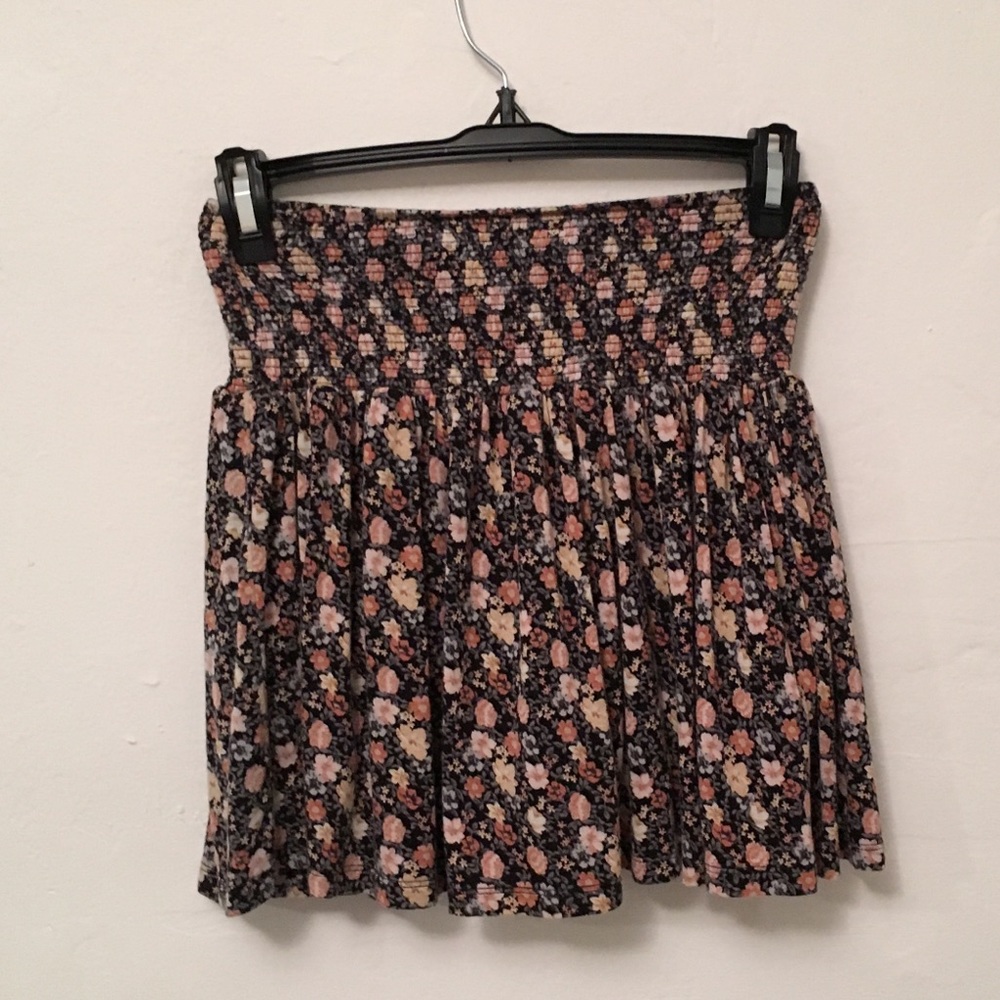 Floral circle skirt
