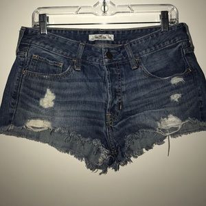 ‼️HOLDING‼️ Destroyed Denim Shorts