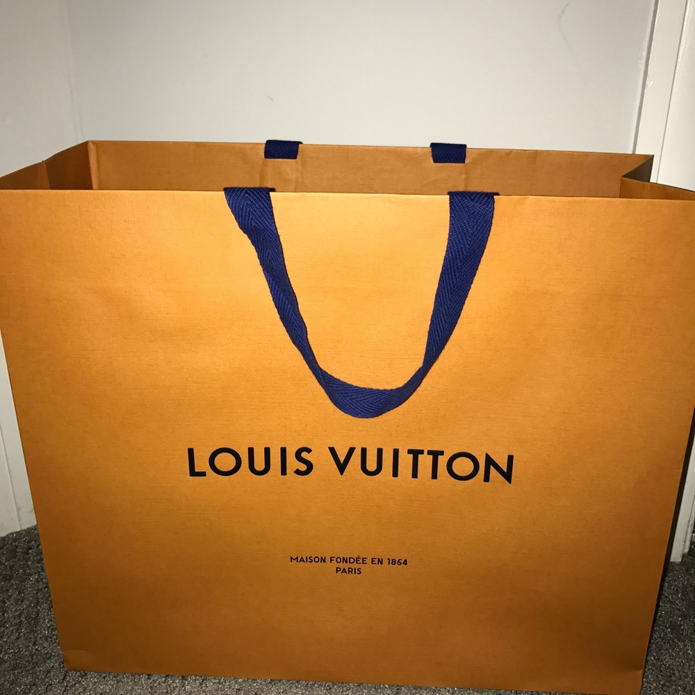 Louis Vuitton shopping bag