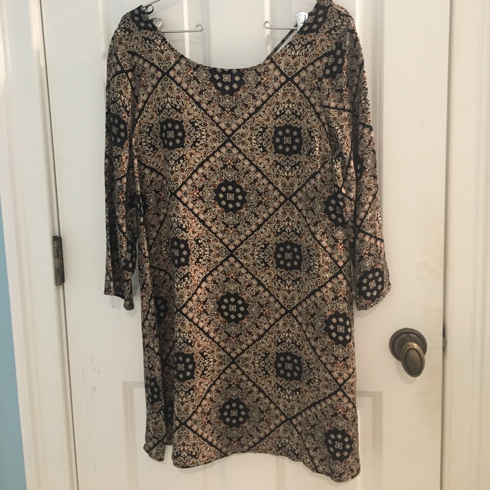 Patterned dress