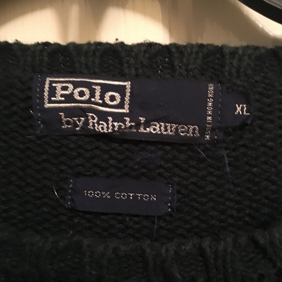 Men's Polo Sweater - Picture 1 of 2