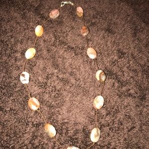 Agate stone necklace