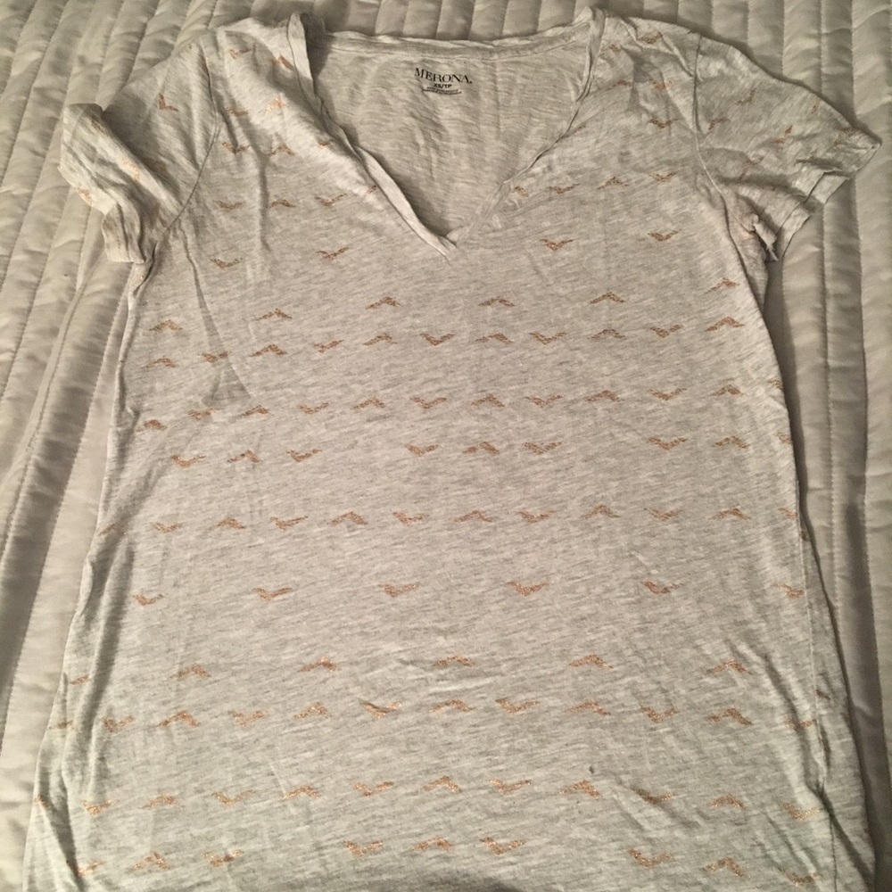 Gray Shirt with cute design