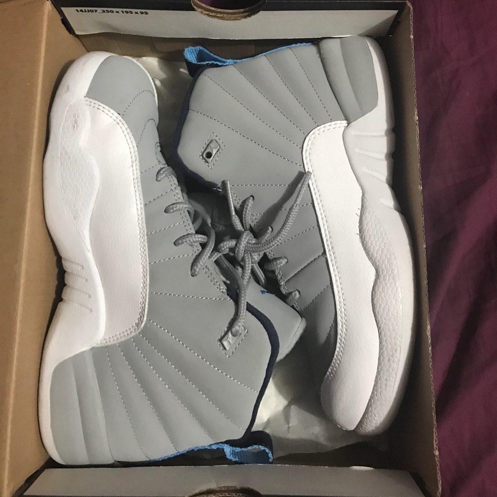 Jordan University Blue 12s boys preschool size 2Y