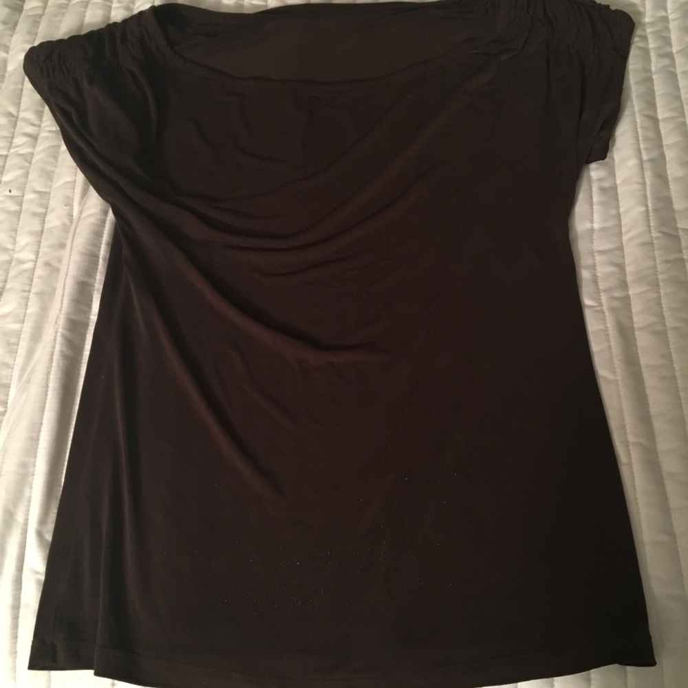 Brown dress shirt