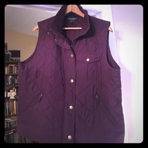 Purple Ralph Lauren Vest