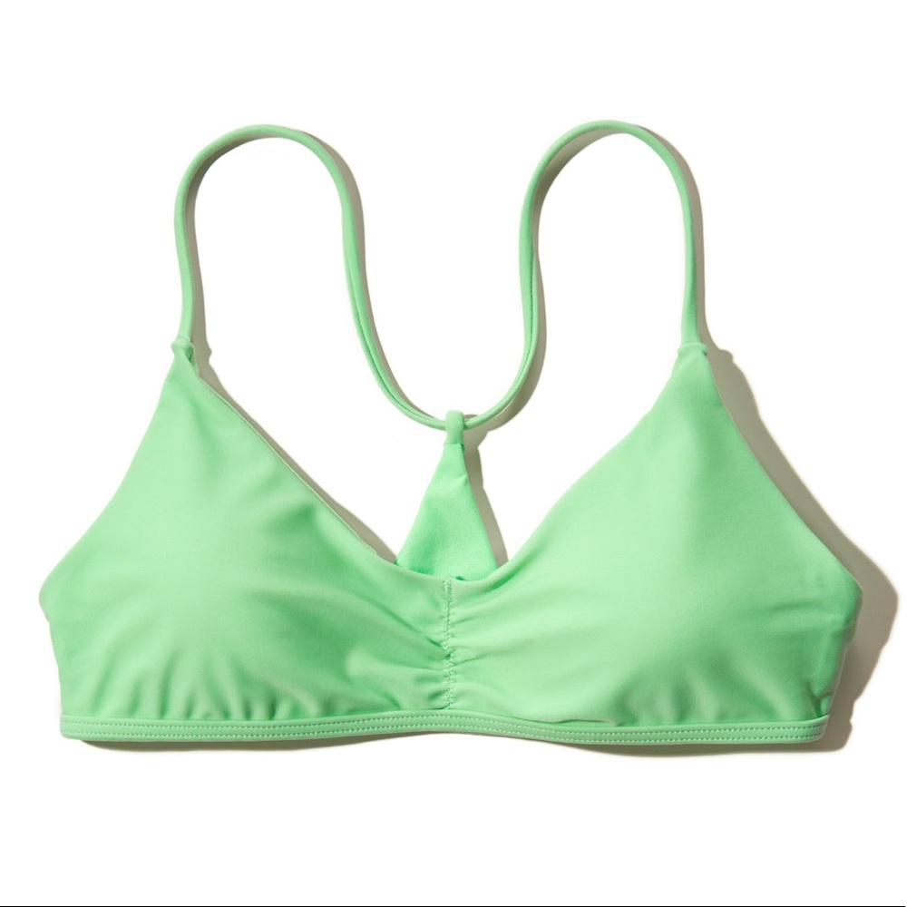 Hollister Scoop Neck Swim Top | Mint