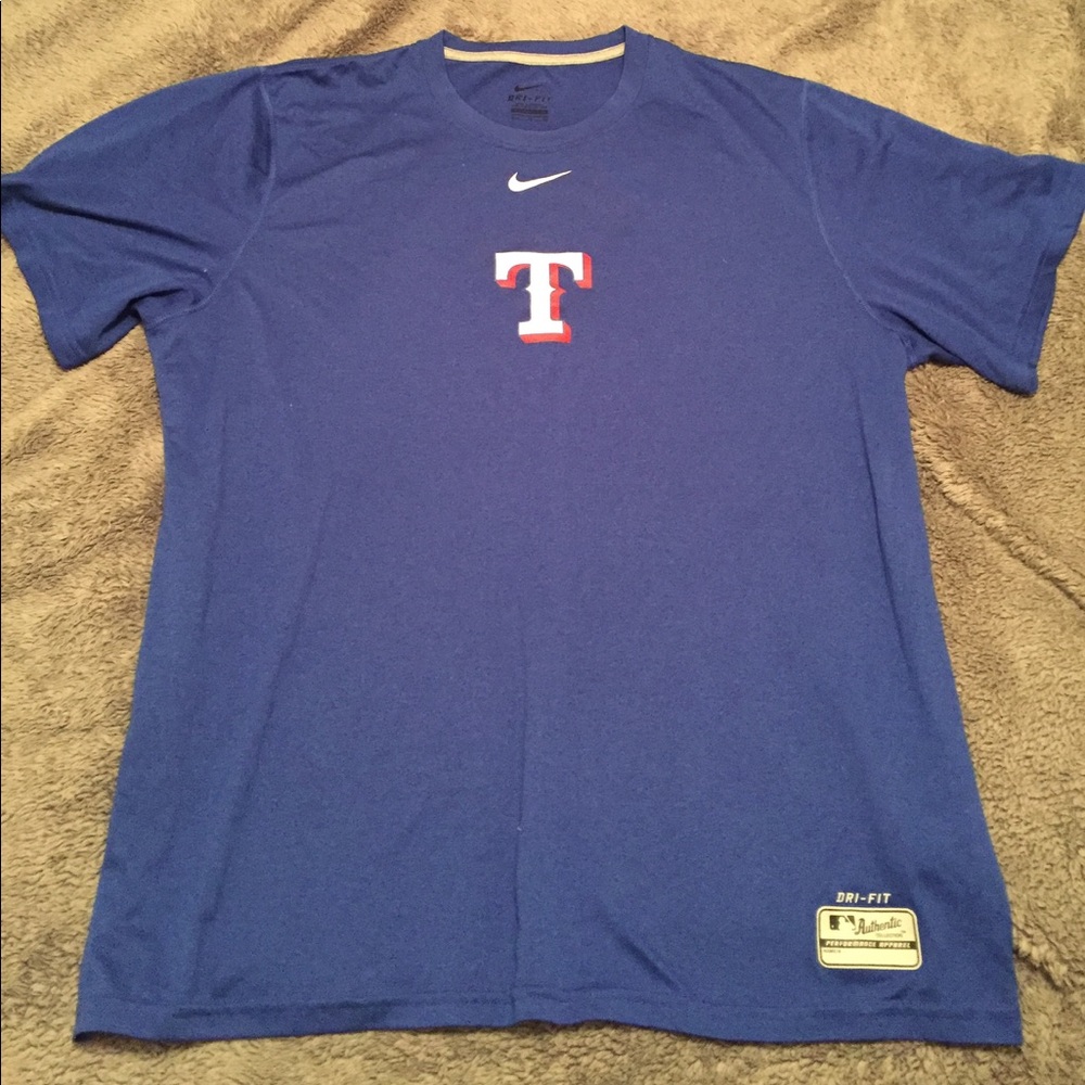 Texas Rangers D Nike dri fit