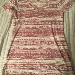 pink cotton top shirt