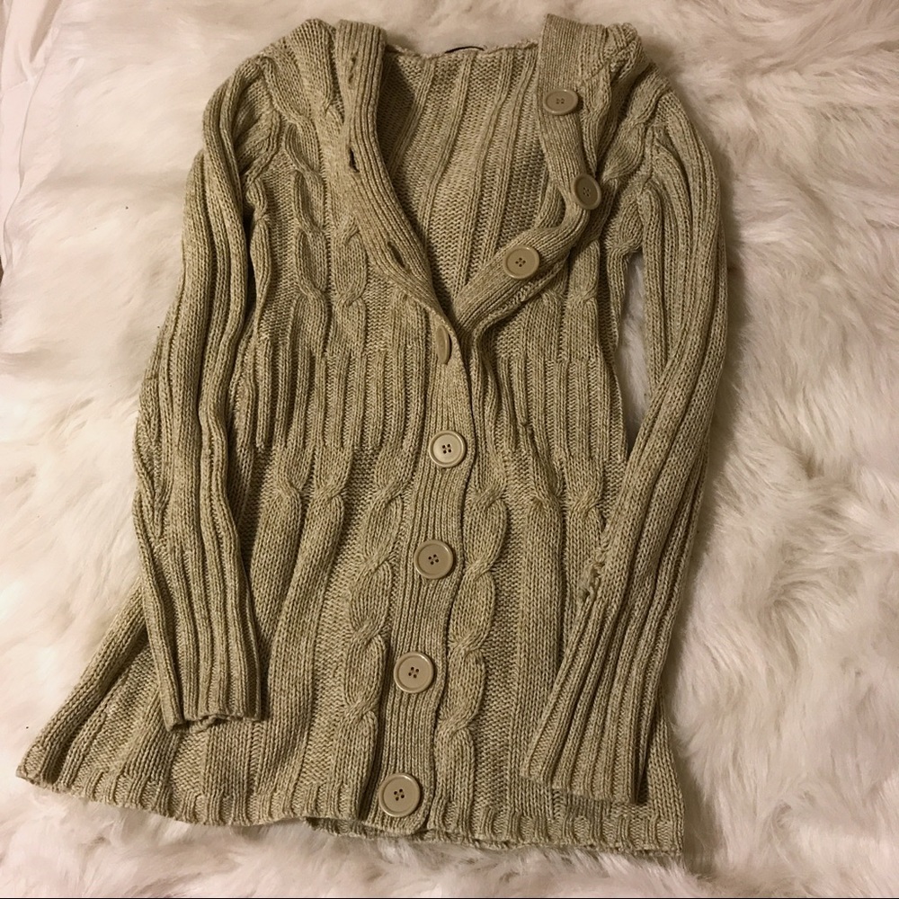 Beige Cardigan