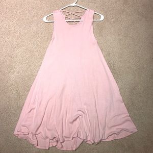 Francesca's Pastel Pink Dress
