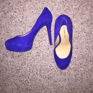 Blue Gianni Bini Heels