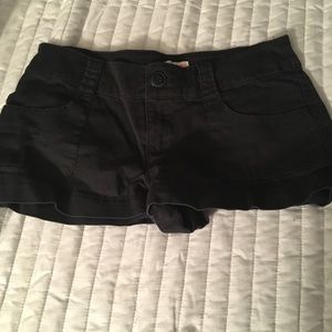 Black Short shorts