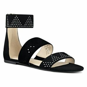 NWT 11M Nine West Devar Ankle Strap Suede Sandals