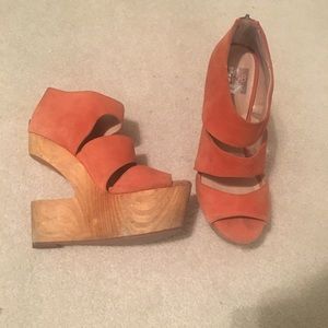 Dolce Vita wooden Platform Heels