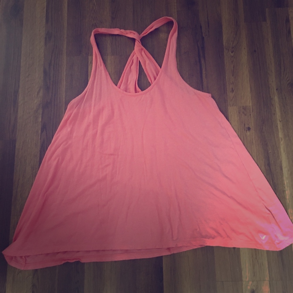 American Eagle twist back top