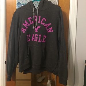 American Eagle Distressed Hoodie