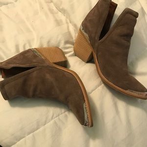 JEFFREY CAMPBELL SUEDE BOOTIES